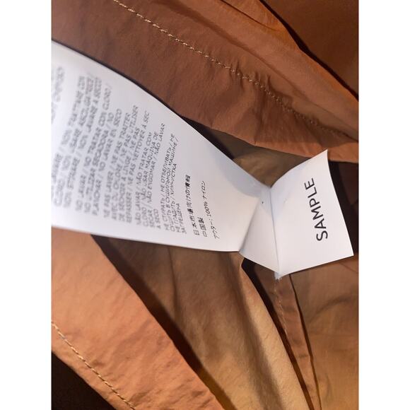 BELSTAFF Tactical Overshirt‎ Jacket Men Size Medium New Tags Amber Brown Sample - Picture 10 of 11